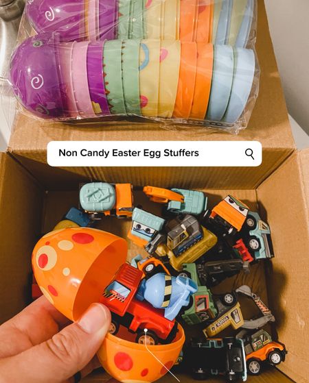 Non Candy Easter Egg Stuffer Ideas ; Mini Trucks Easter Egg Stuffers ; Easter Egg Toys ; Amazon Easter Finds

#LTKbaby #LTKkids #LTKfamily