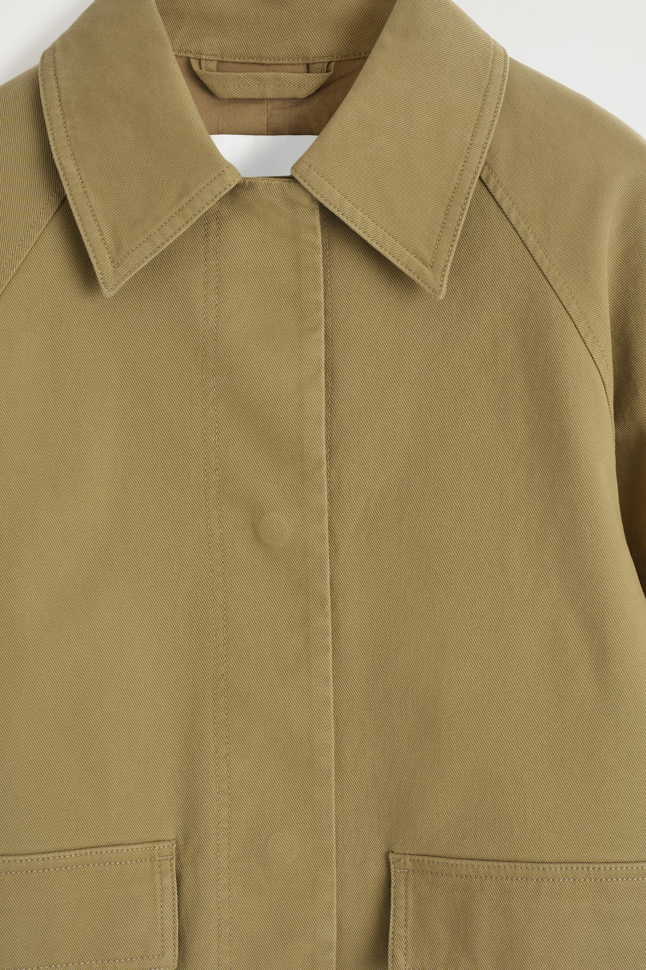 COTTON UTILITY JACKET - BEIGE | COS | COS UK