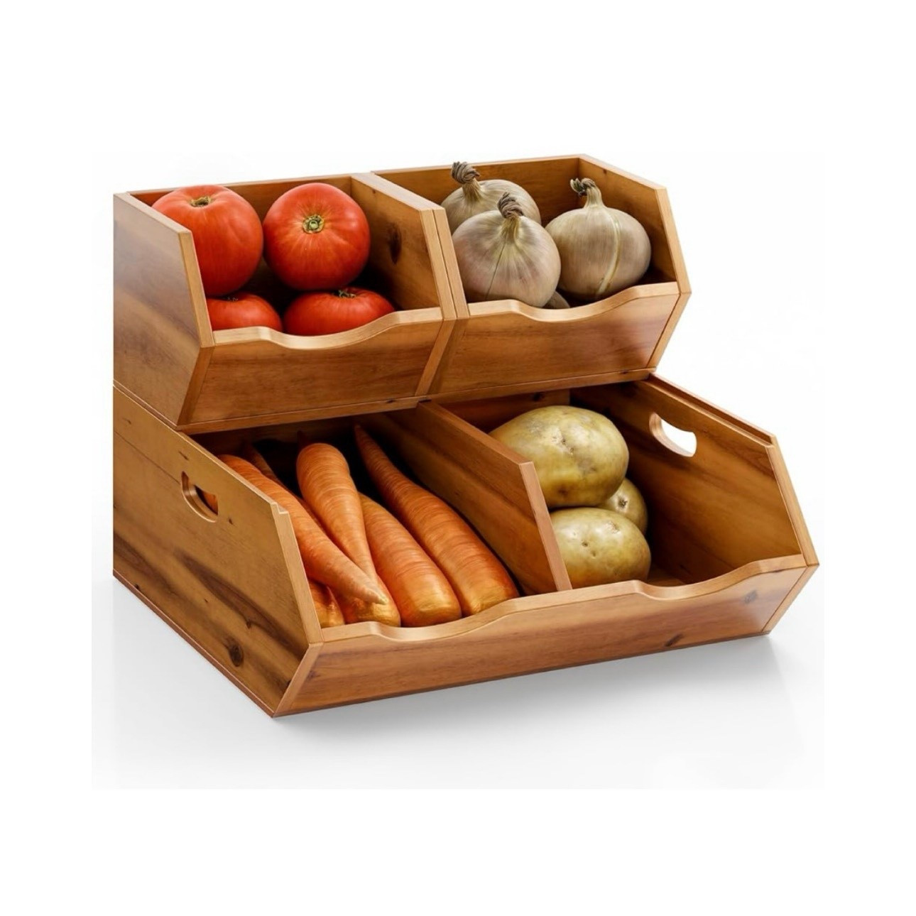 Acacia Wood Pantry Stackable Baskets for Bread, Fruit, Vegetables

#LTKFindsUnder50 #LTKHome #LTKStyleTip
