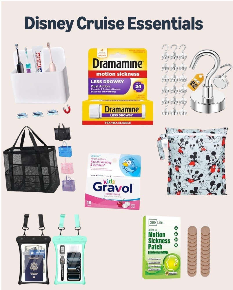 Disney Cruise Must-Haves I’d Pack Again ⚓️

If you’re planning a cruise, these are the Disney cruise essentials that make a huge difference — magnetic hooks for the cabin, foldable beach bags for excursions, seasick relief just in case, and wet bags to keep swimsuits contained.

Little things, but they make the trip smoother 🤍
Everything is linked here on LTK.

#LTKTravel #LTKmomlife