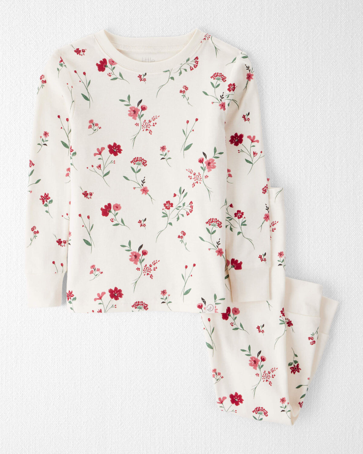 Toddler Organic Cotton Pajamas in Rosethorn Hollow Print | Carter's Inc