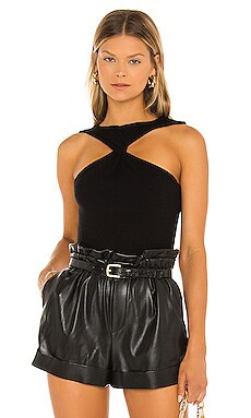 Aurellius Racer Front Twist Tank
                    
                    Michael Lauren | Revolve Clothing (Global)