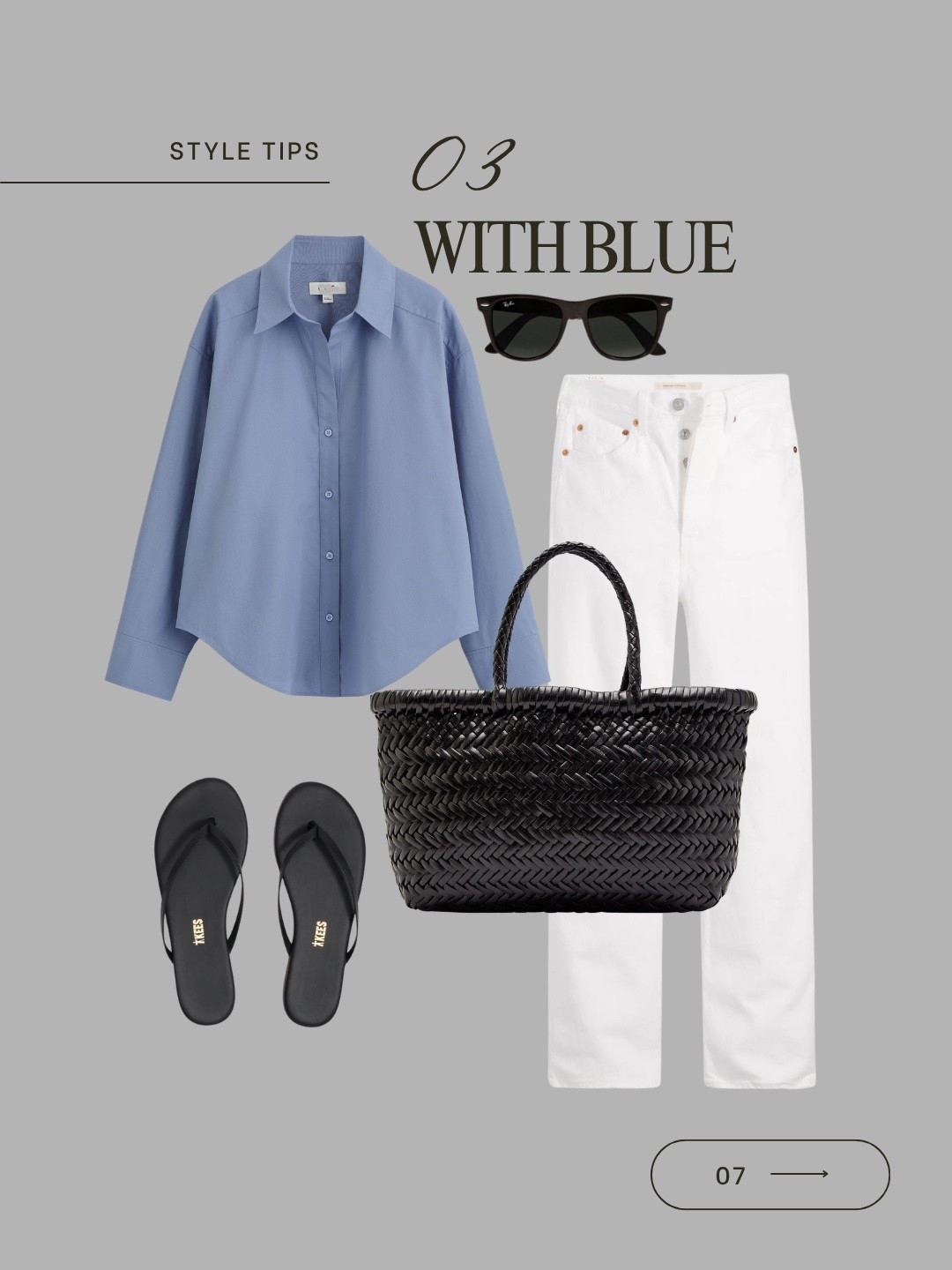 Styling white jeans with blue 

#LTKover50style #LTKstyletip #LTKspring