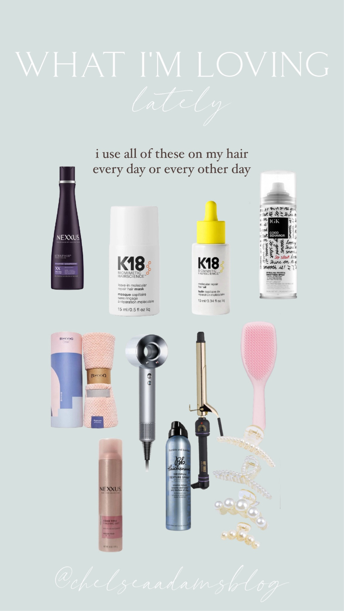 Attn damaged hair girlies!! I’ve tried soo many products and these are what work best for me. Great return policy if you change your mind. 
Blonde hair essentials
Hair styling essentials
Hair care routine


#LTKfindsunder100 #LTKfindsunder50 #LTKbeauty