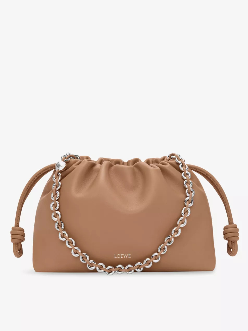 Flamenco Medium Leather Clutch Bag | Selfridges