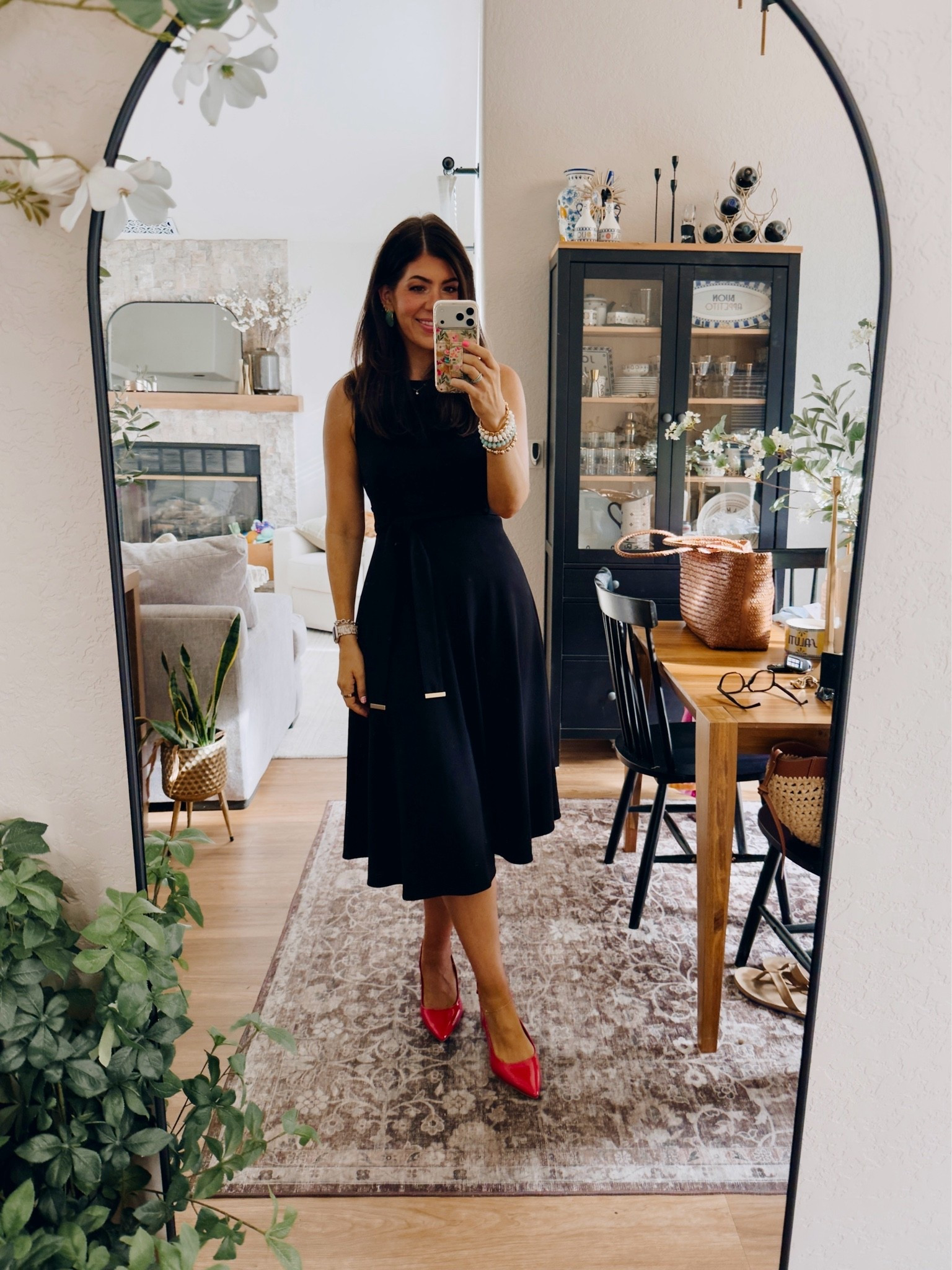 Work ootd
In an 8 black a line dress

#LTKMidsize #LTKOver40 #LTKWorkwear