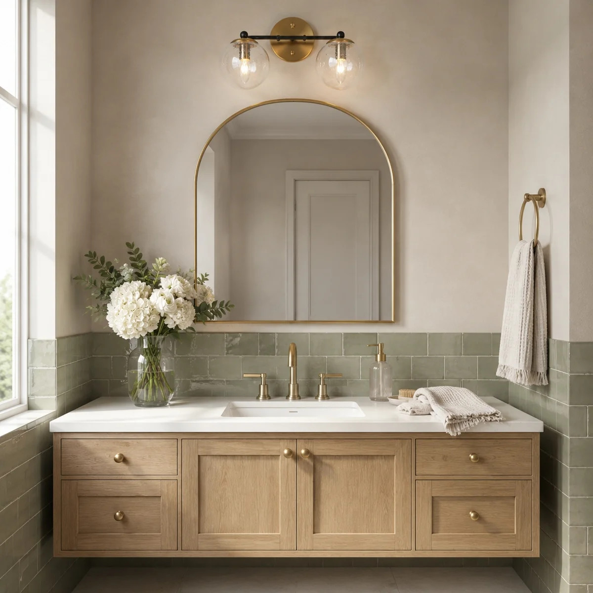 Mansurah 2 - Light Dimmable Vanity Light | Wayfair North America
