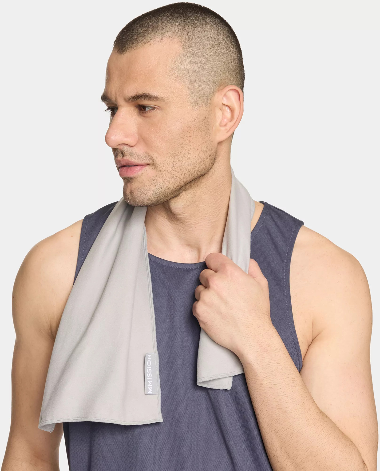 Mission Sport Cooling Towel, Alloy | DICK'S Sporting Goods