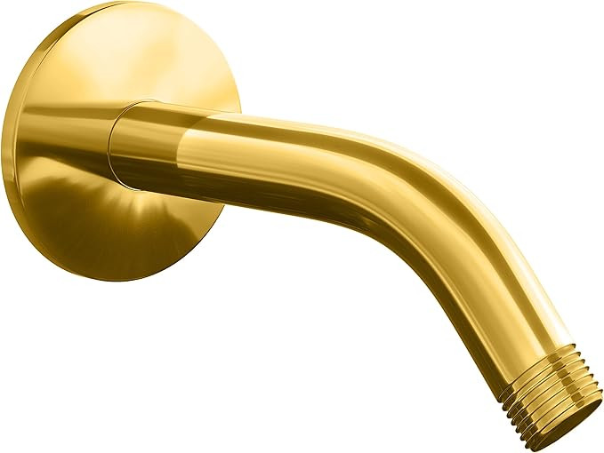 SparkPod Shower Arm With Flange - Solid Stainless Steel - Wall-Mounted For Fixed and handheld Sho... | Amazon (US)