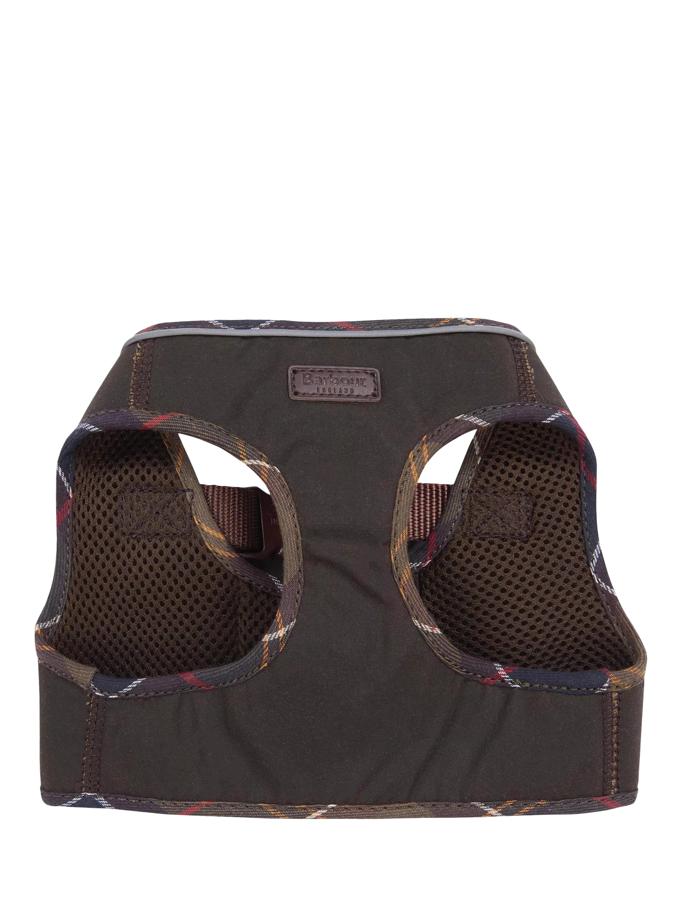 Barbour Waxed Cotton Step In Dog Harness, Multi | John Lewis (UK)