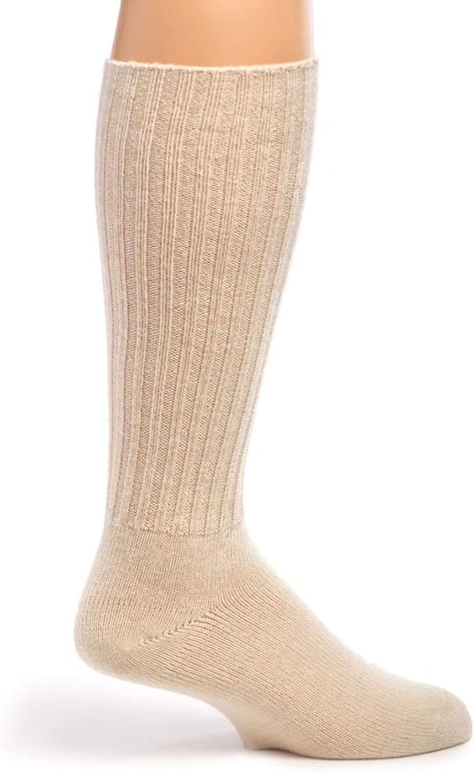 WARRIOR ALPACA SOCKS - Ribbed Casual Everyday Alpaca Wool Crew Socks For Men And Women | Amazon (US)