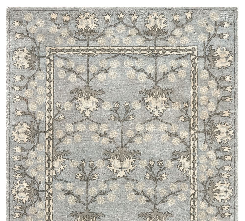 Kennedy Persian-Style Hand Tufted Wool Rug | Pottery Barn (US)