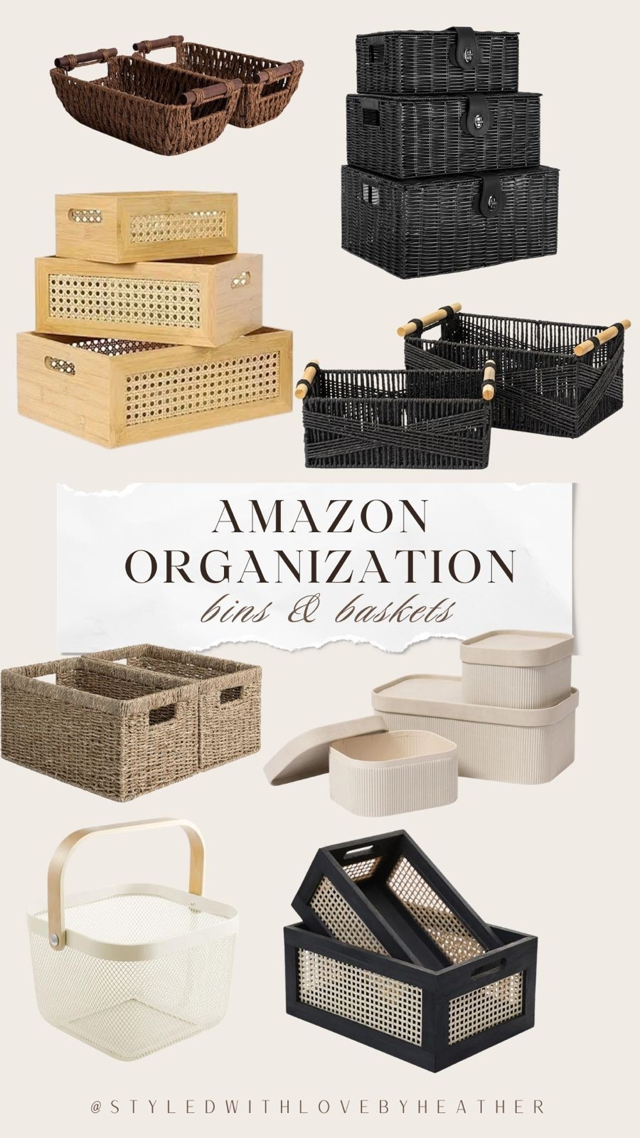 Amazon organization finds I’ve been loving lately 🤍
Rounded up some of my favorite bins, baskets, and storage pieces that make organizing your home so much easier. I love mixing natural textures like wicker, wood, and rattan to keep spaces looking clean but still cozy and styled. These are perfect for pantries, closets, bathrooms, laundry rooms, or even kids’ spaces. Everything is linked here if you’re looking to refresh your home organization this season!




#LTKFestival #LTKdayinmylife #LTKSpringSale