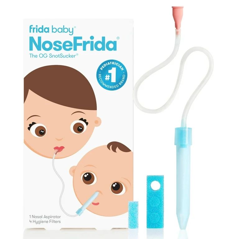 Frida Baby NoseFrida Saline Kit, Nasal Aspirator with Saline Nasal Spray,  Kids Decongestion and ... | Walmart (US)