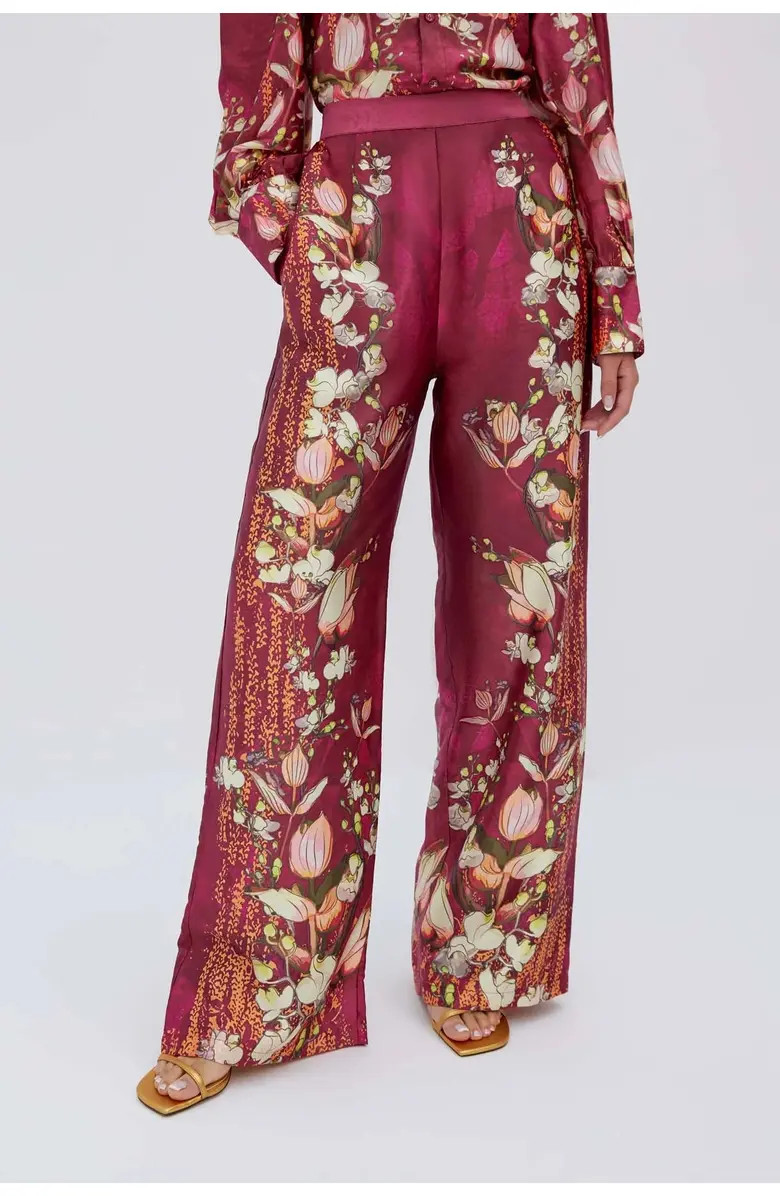 Lauren Burgundy Trousers | Nordstrom