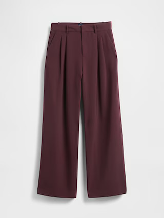 365 High Rise Pleated Trousers | Gap (US)
