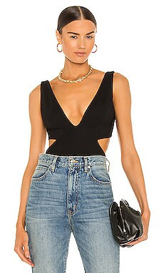 NBD Stormi Bodysuit in Black from Revolve.com | Revolve Clothing (Global)