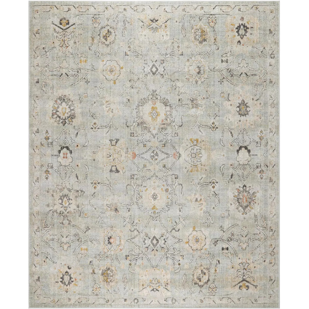 Nourison Oushak Home 9' x 12' Mint Vintage Indoor Rug | Target