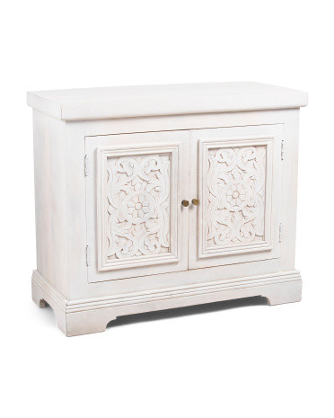 36x42x19 Lorna Solid Wood Cabinet | TJ Maxx