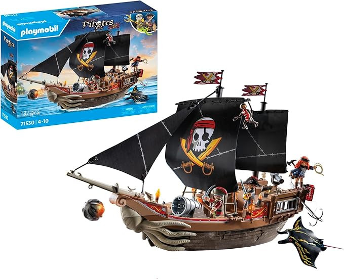 Playmobil Pirates: Large Pirate Ship | Amazon (US)