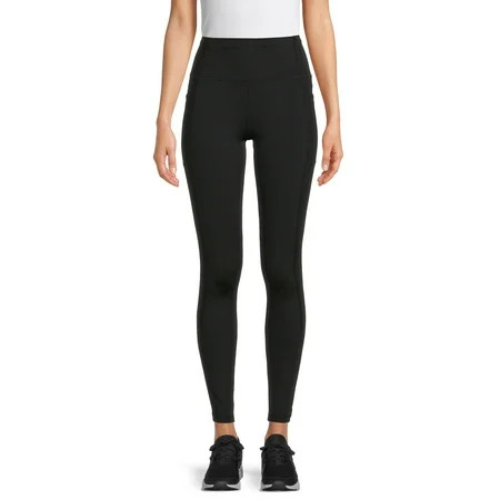 Avia Women’s High Waist Ankle Leggings with Side Pockets Sizes XS-XXL | Walmart (US)