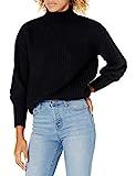 The Drop Women's INES Chunky Rib Mock-Neck Sweater | Amazon (US)