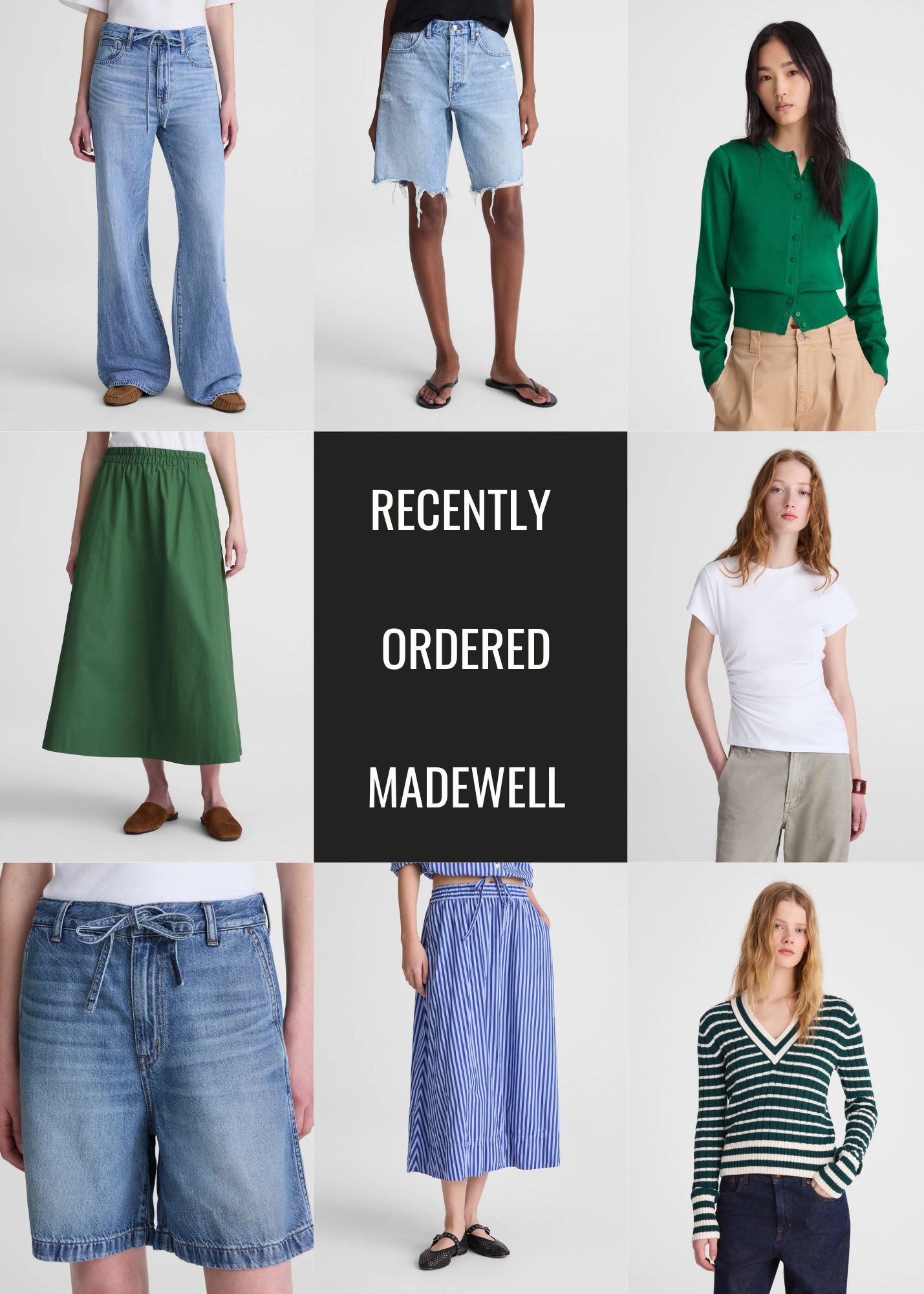 Madewell Spring arrivals are so good! Can't wait to try these! 

 