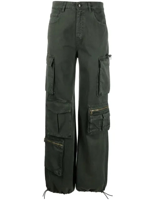 Semicouture straight-leg Cotton Cargo Pants  - Farfetch | Farfetch Global