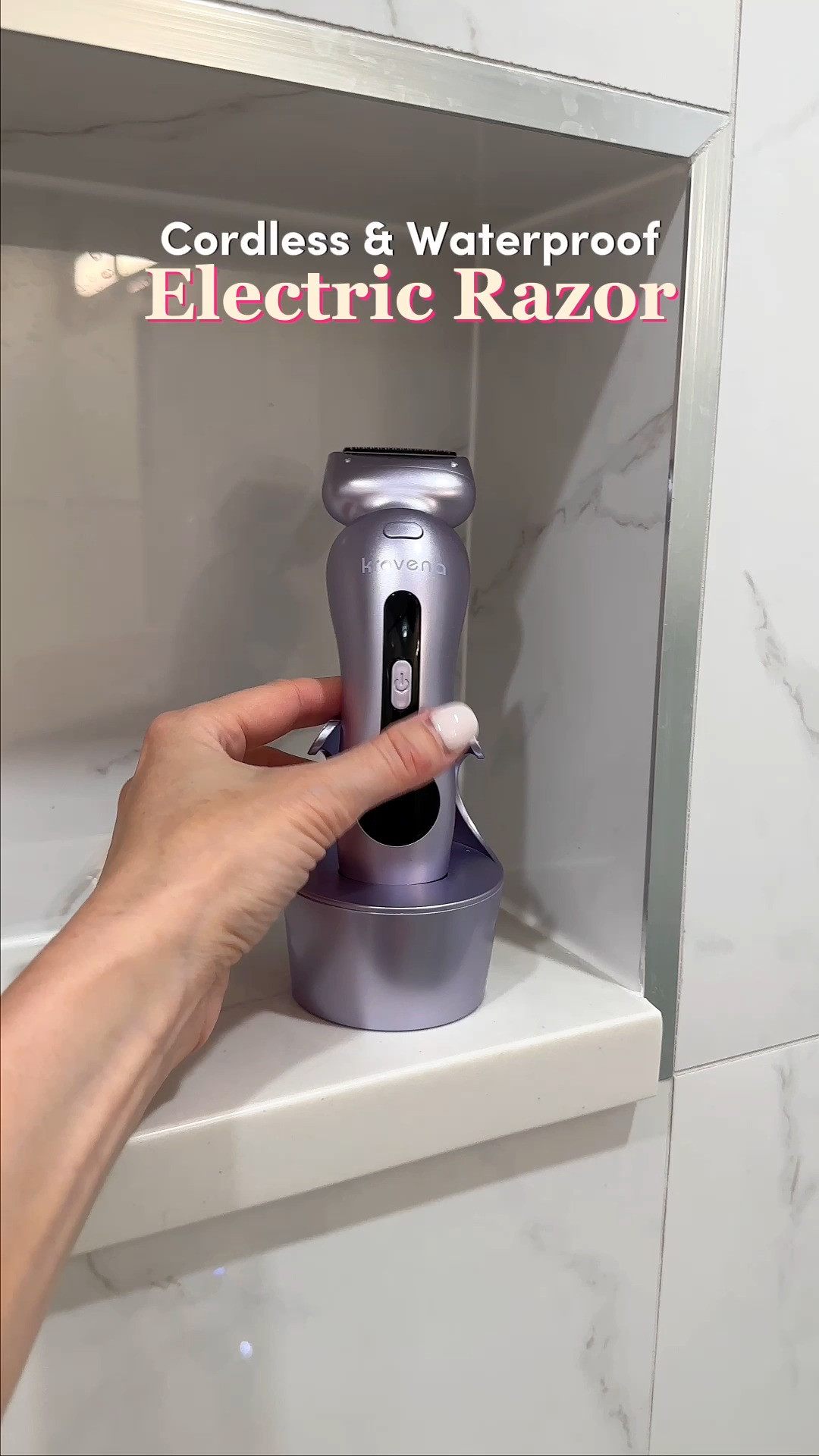 A solid grooming tool for everyday use 💧This Krovena Cordless & Waterproof Electric Razor offers flexibility for dry or wet shaving and is easy to handle thanks to its cordless design ✨ Perfect for smooth results without a complicated routine. #LTKHome #LTKBeauty #LTKStyle #LTKFinds #GroomingTools #GroomingEssentials #RazorFinds #ElectricRazor #SelfCareFavorites #TravelFriendly #BathroomFinds #EverydayCare 

#LTKgrwm #LTKselfcare
