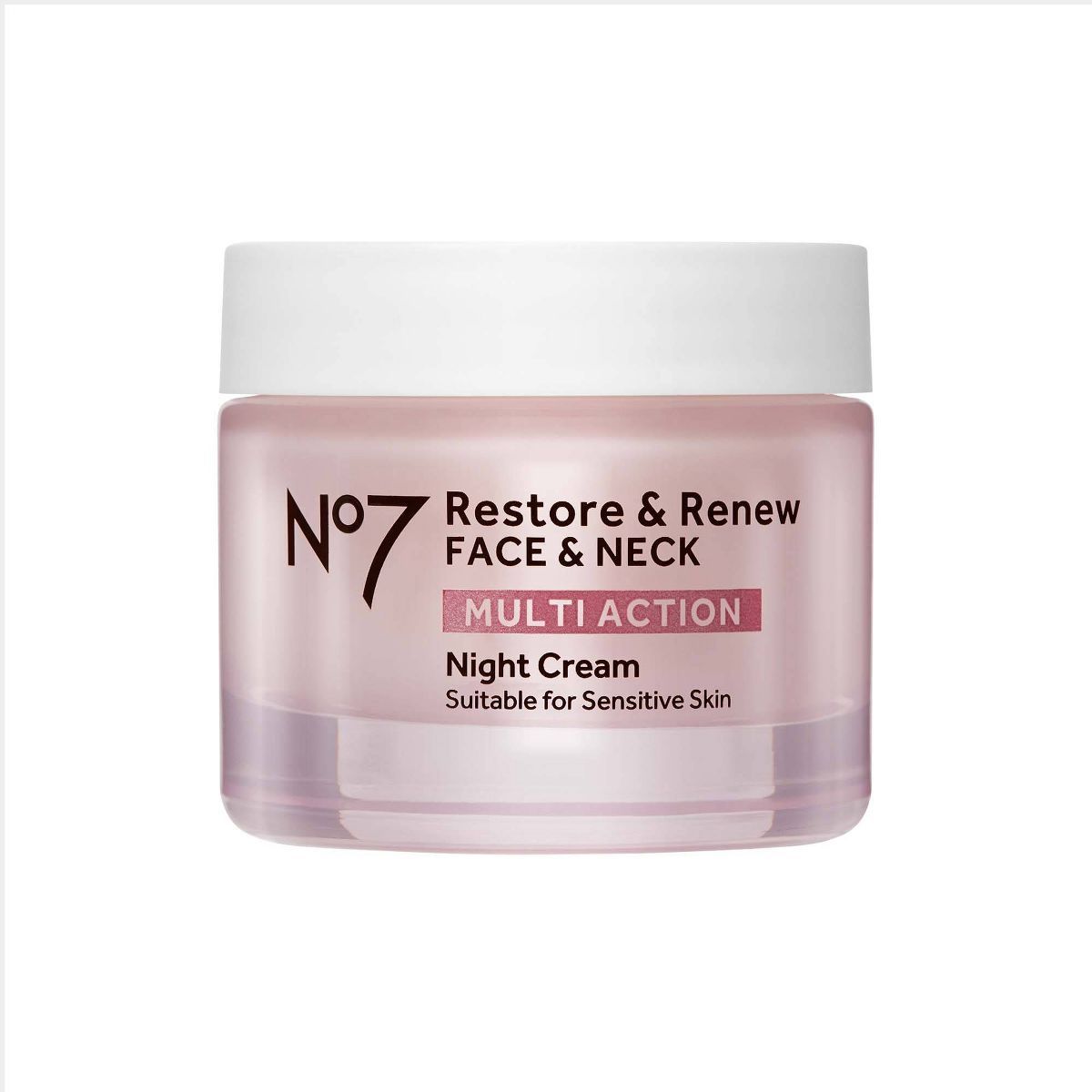 No7 Restore & Renew Multi Action Face & Neck Night Cream - 1.69 fl oz | Target
