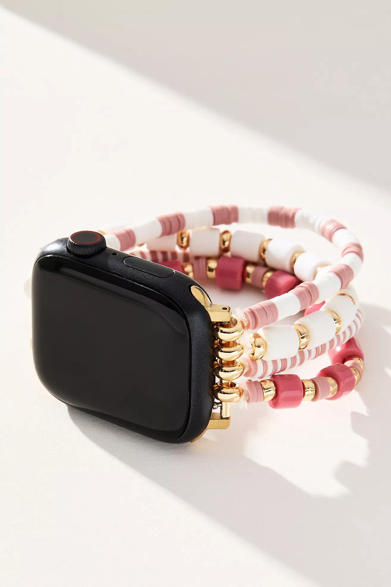 Posh Tech Emily Elastic Beaded Apple Watch Band | Anthropologie (US)