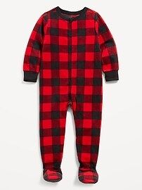 Unisex Matching Printed Footed One-Piece Pajamas for Toddler &#x26; Baby | Old Navy (US)