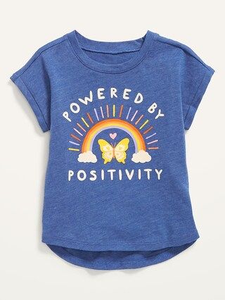 Vintage Graphic Hi-Lo Hem Tee for Toddler Girls | Old Navy (US)