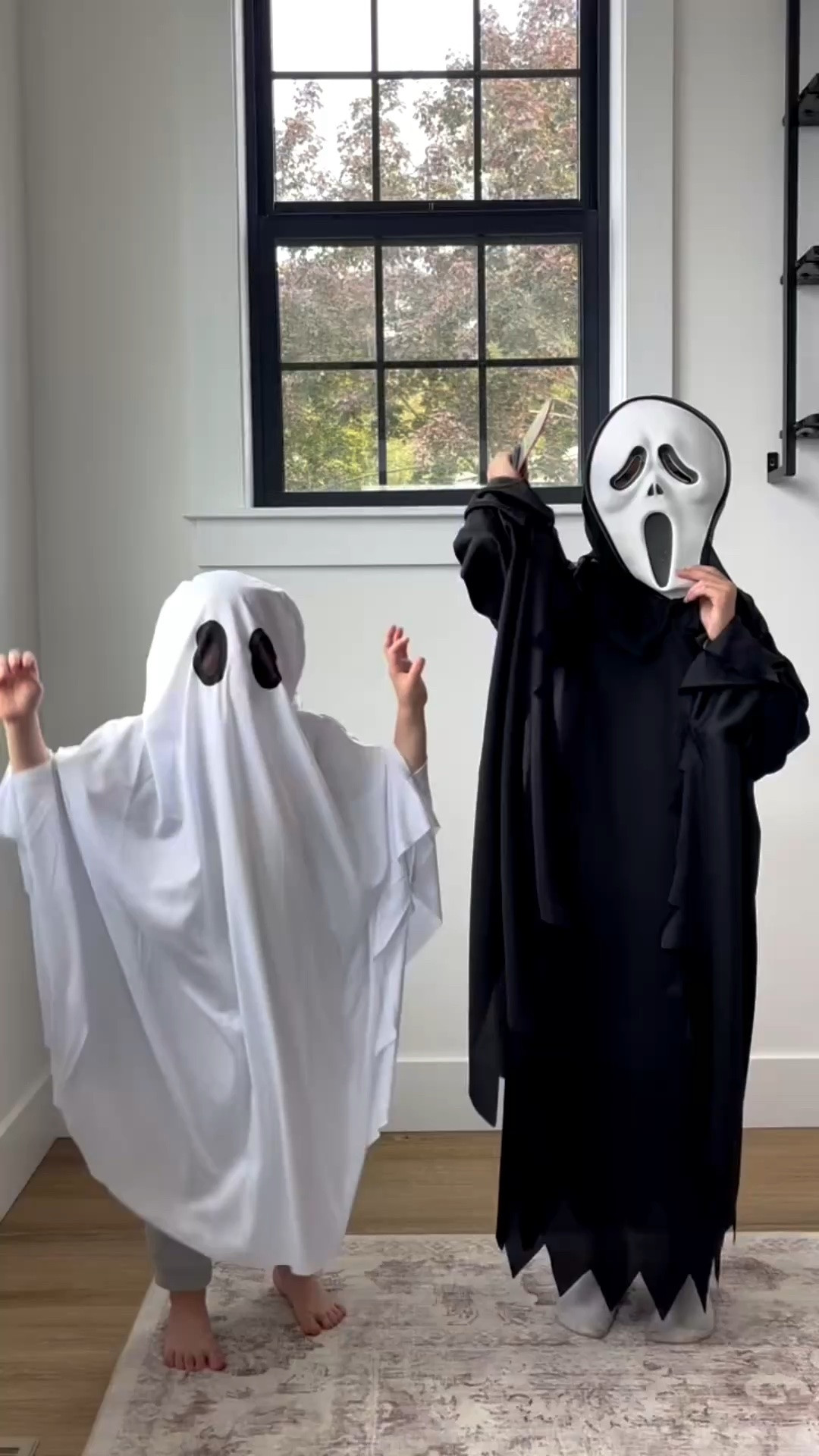 A little spooky, a lot of cute. Carter’s classic ghost and Jade’s Ghostface costume are ready for Halloween. Linking both Amazon finds here.

Sizing: Carter is 4 and wears Small (5–7 years) in the ghost costume. Jade is 8 and wears Medium in the Ghostface costume.

#LTKcanada #LTKfall #LTKkids