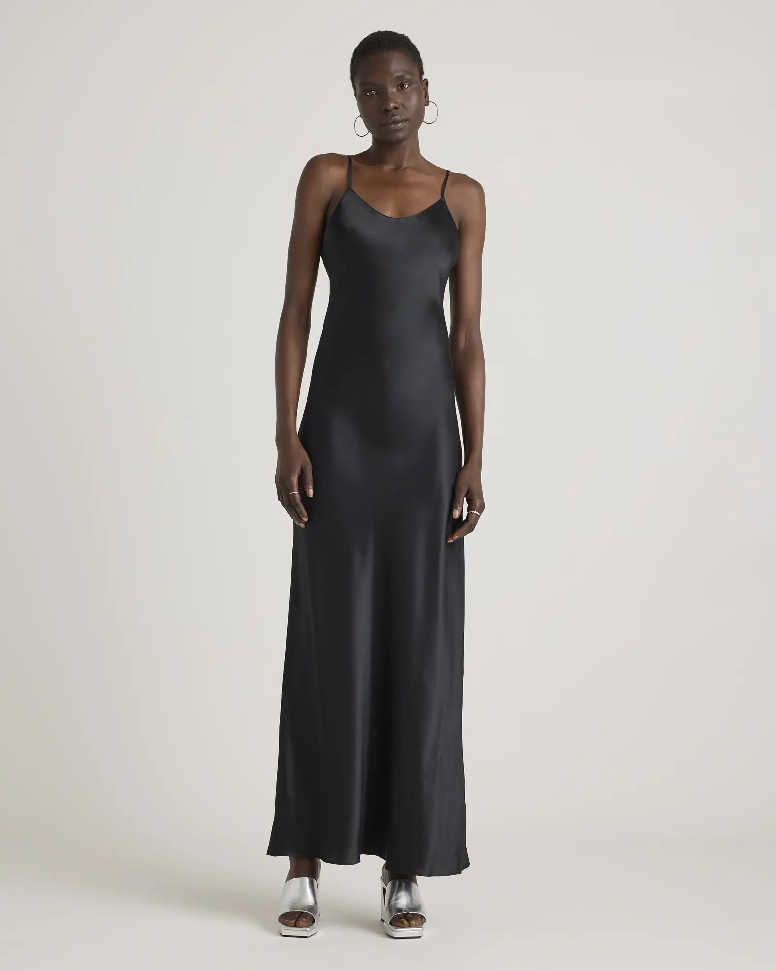 100% Washable Silk Maxi Slip Dress | Quince