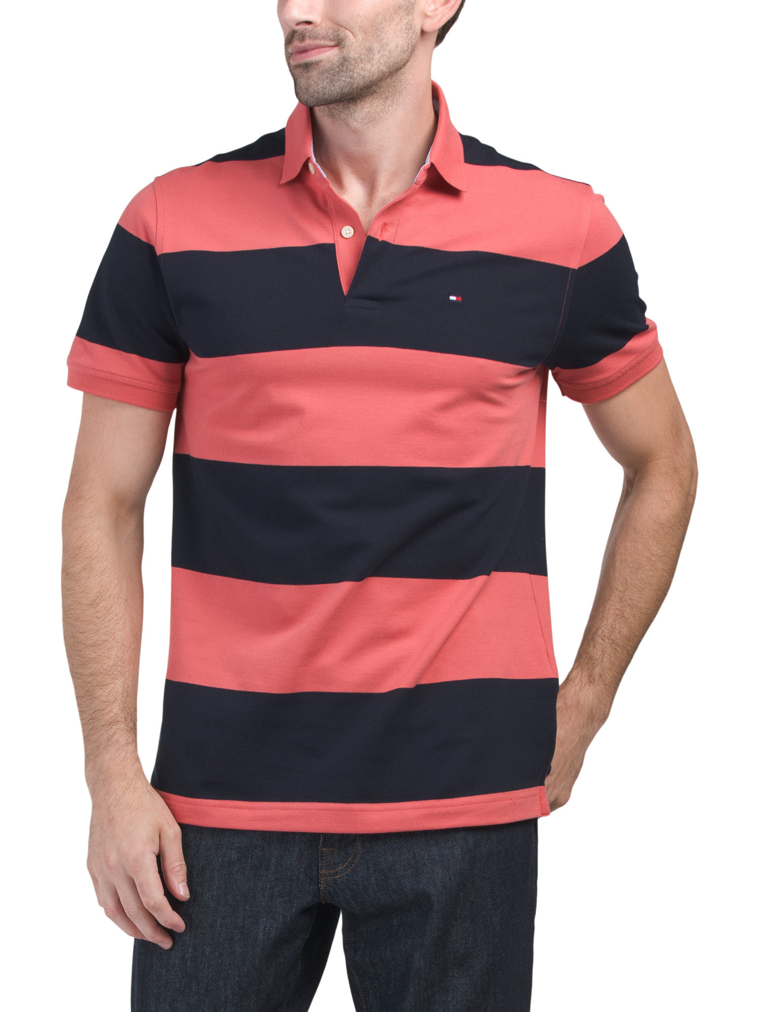 Big Rugby Short Sleeve Regular Fit Polo | TJ Maxx