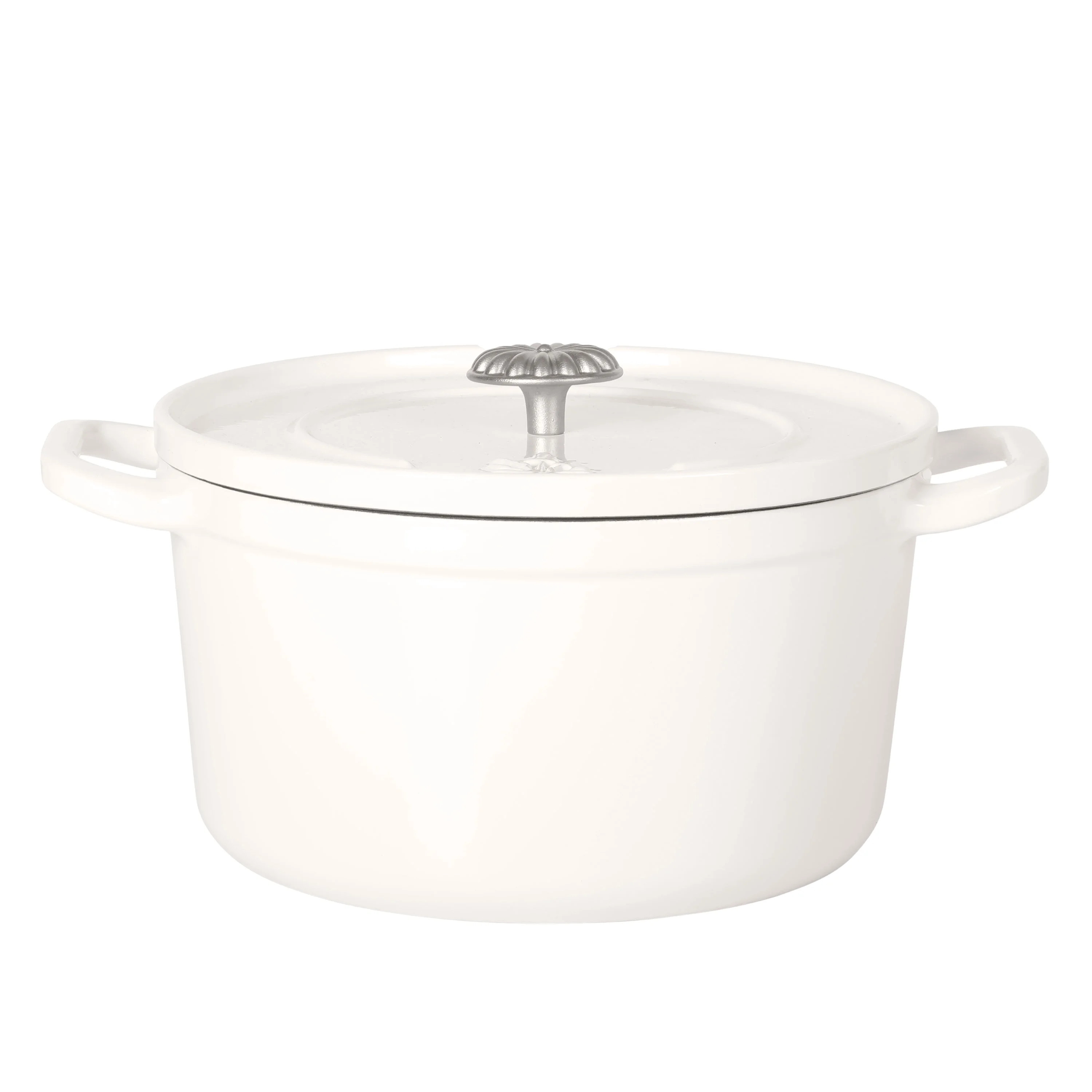 The Pioneer Woman 5-Quart Enameled Cast Iron Dutch Oven Pot with Lid, Linen | Walmart (US)