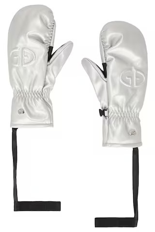 Goldbergh Charmer Mittens in Silver from Revolve.com | Revolve Clothing (Global)
