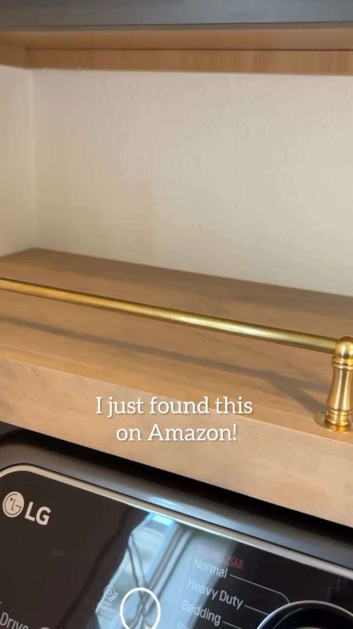This brass tipping rail has gone viral many times and now I’ve found it on Amazon!

I have used this brass rail multiple times, for multiple clients, as well as for myself (it’s that good)!! It takes a simple shelf to the next level…I consider it the jewelry of the shelf

If you’d like to check it out on Amazon, comment “Amazon Rail” and I’ll personally send it over (it may take me a minute to send)

#brasstippingrail #brassrail #laundryshelf #laundryroominspo

@amazon 

#LTKHome