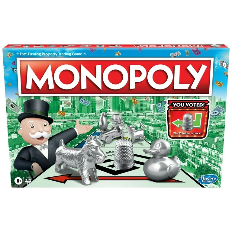 Monopoly Board Game, Family Board Game for 2 to 6 Players | Walmart (US)