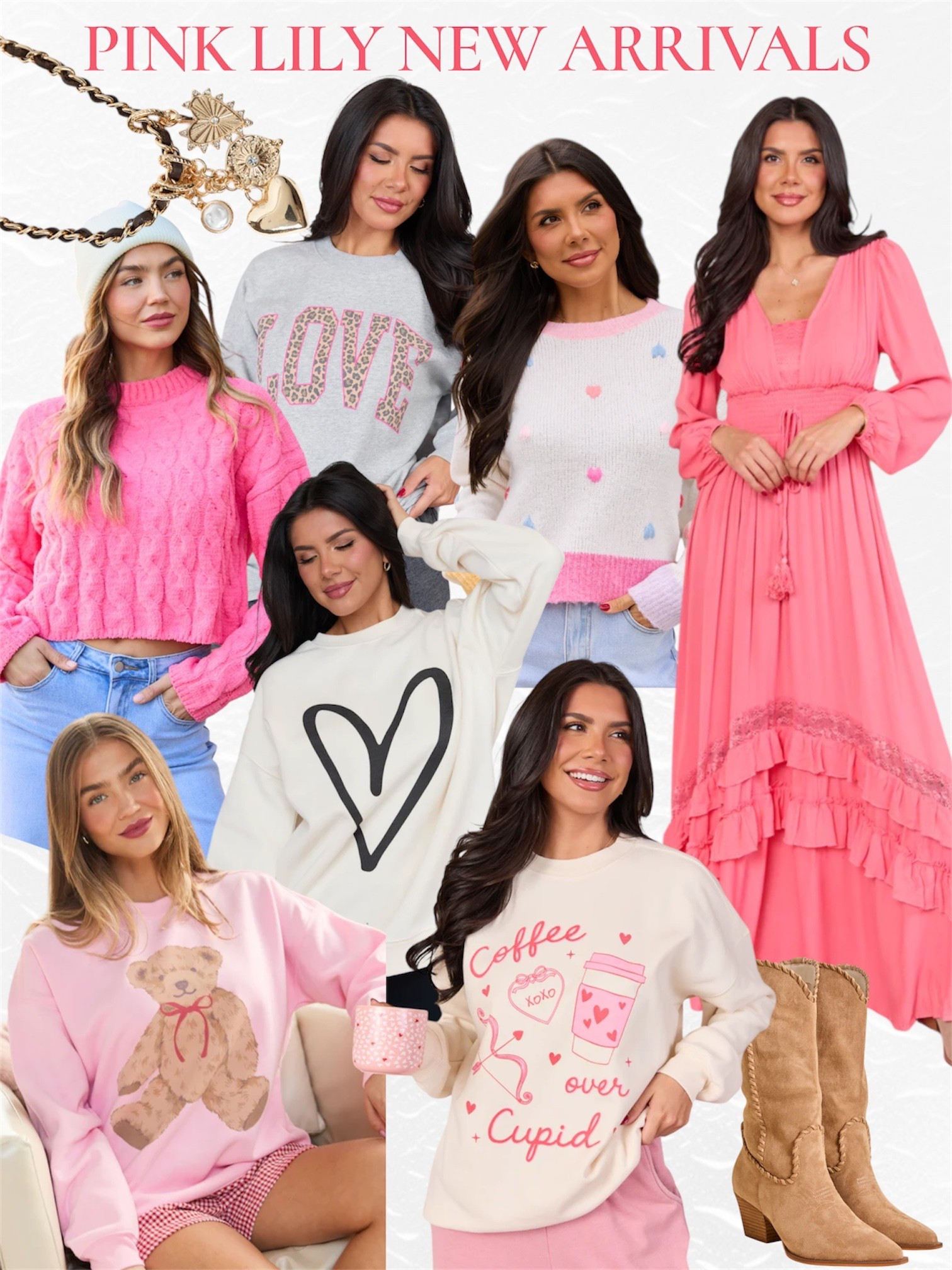 New Valentine’s Day arrivals from Pink Lily. 



Pink Lily fashion, valentines, Valentine’s Day outfits 

#LTKFindsUnder100 #LTKSeasonal #LTKFindsUnder50