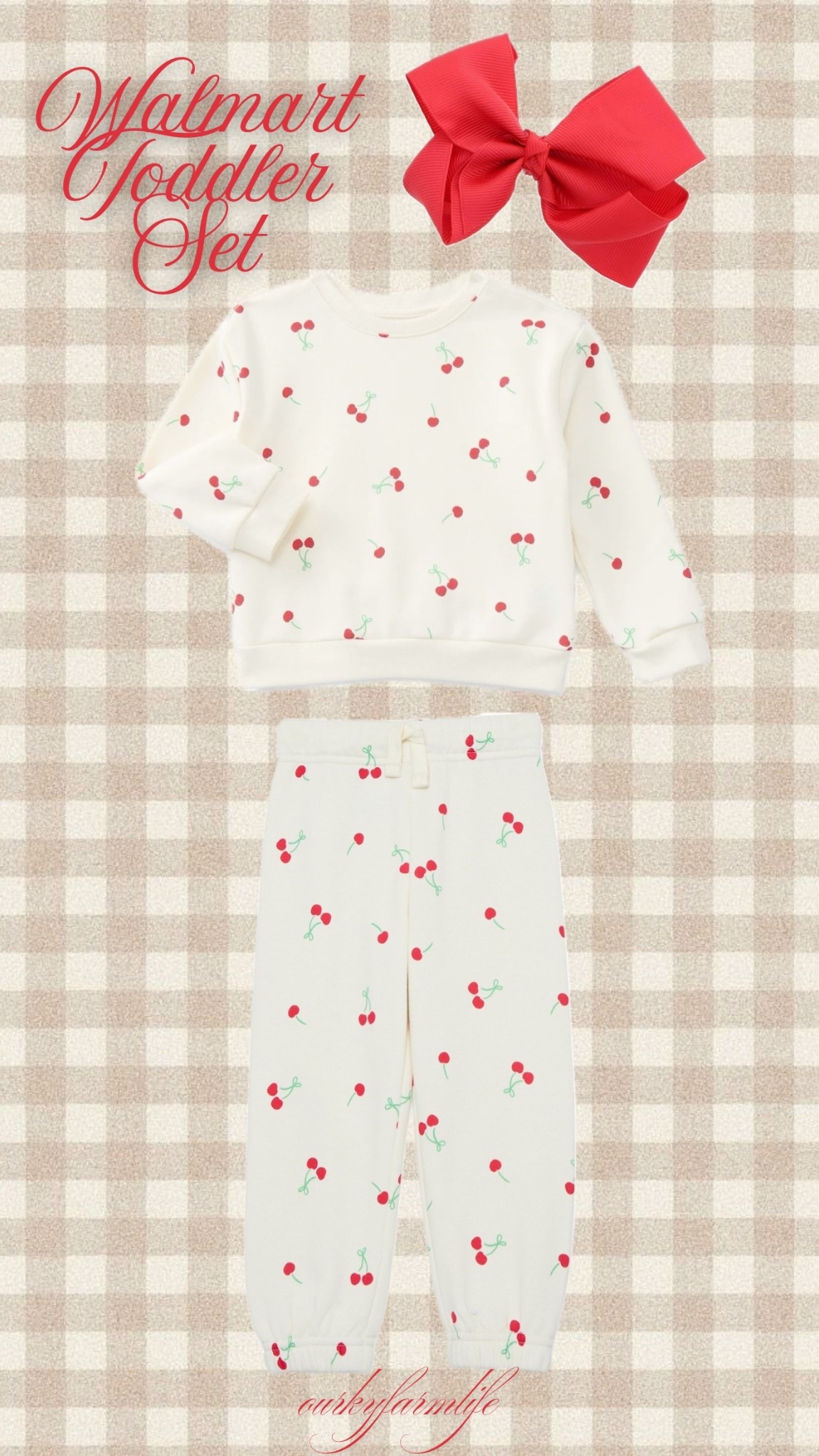 Walmart toddler set. 🍒

#LTKBaby #LTKKids