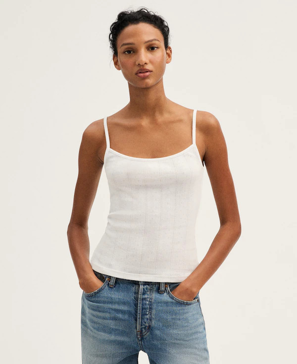Layering Cami in Penny Pointelle | Madewell