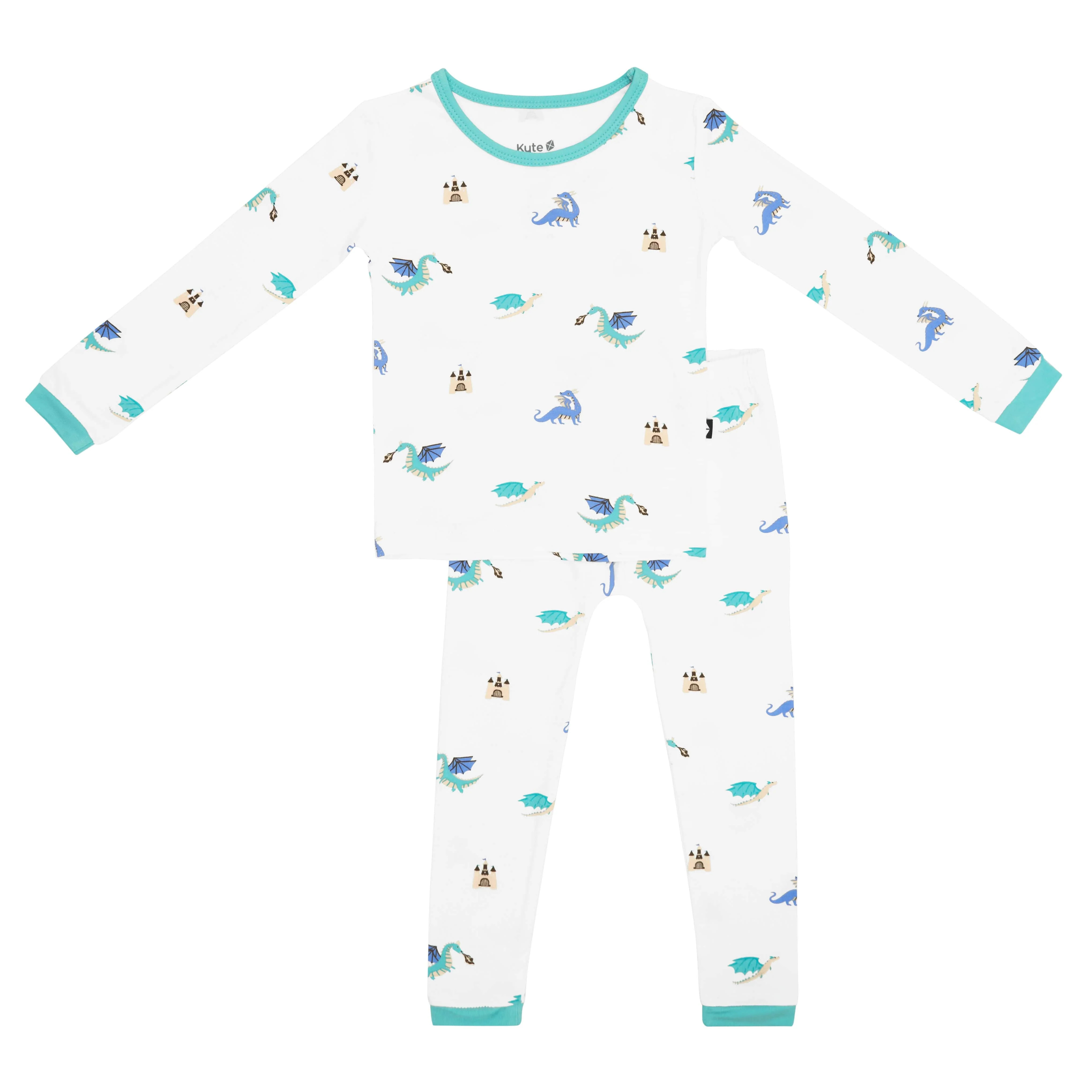 Long Sleeve Pajamas in Dragon | Kyte BABY
