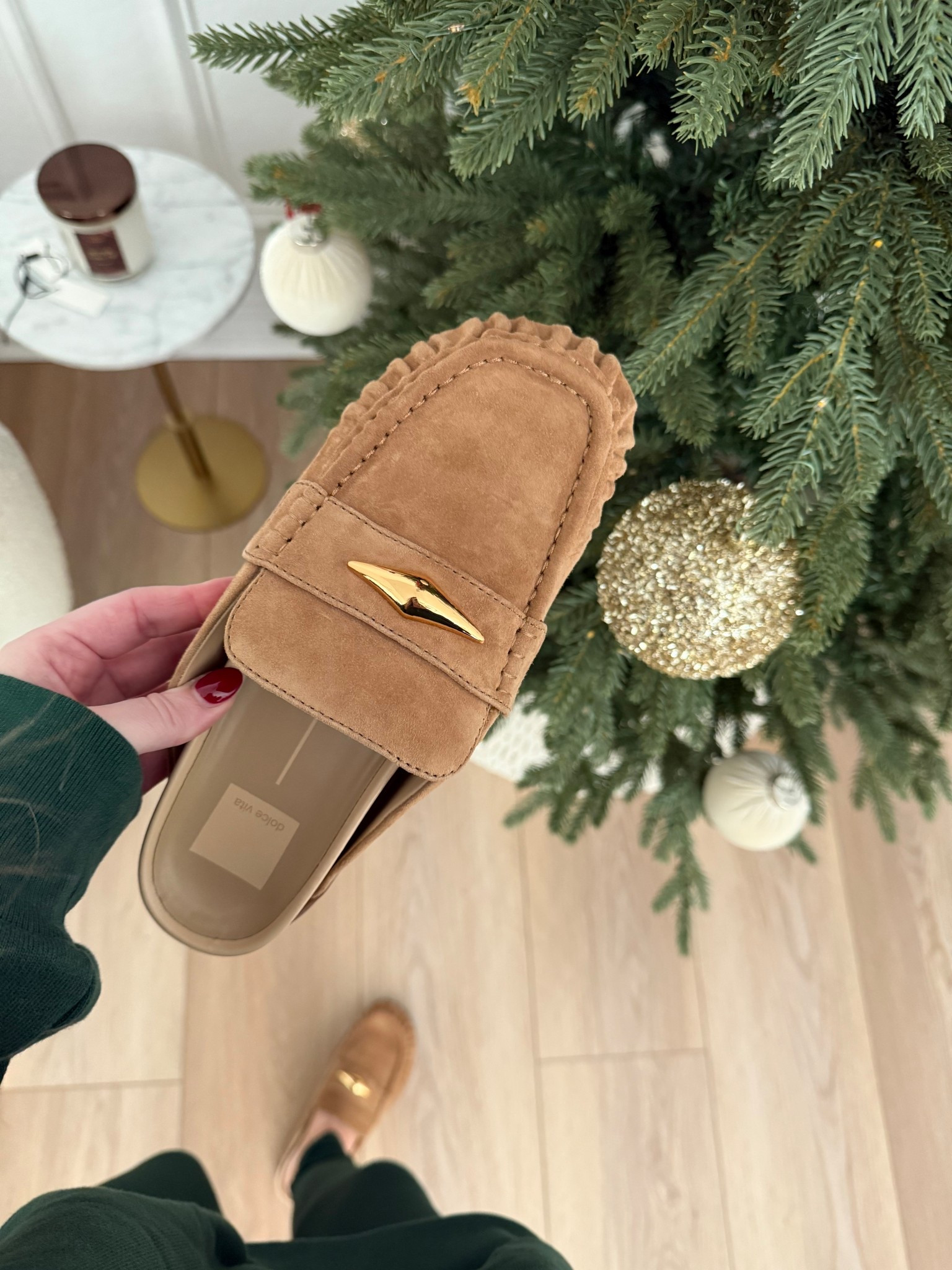 Obsessed with these new mules 😍 I got my true size 