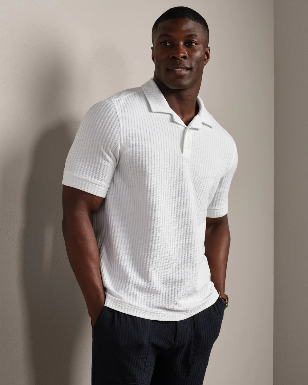 Casual Seersucker Polo | Rhone