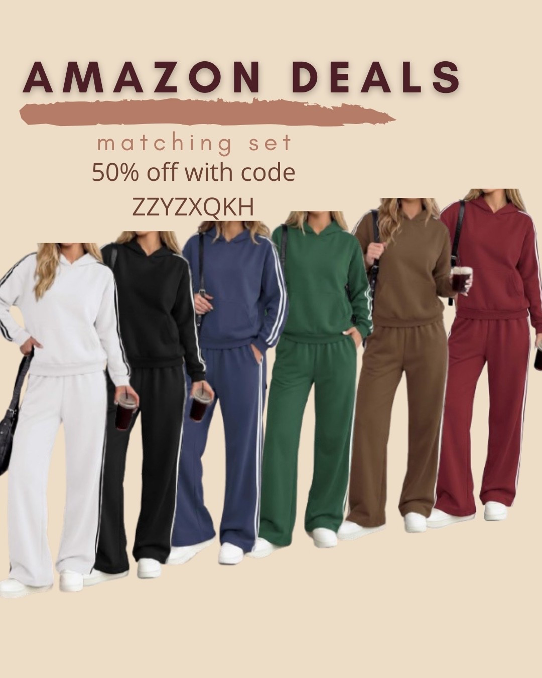$20 ends 7/29

Amazon set
Amazon fashion
Amazon deals
Matching set
Two piece set 
Track set
Comfy outfit
Travel outfit

#LTKSaleAlert