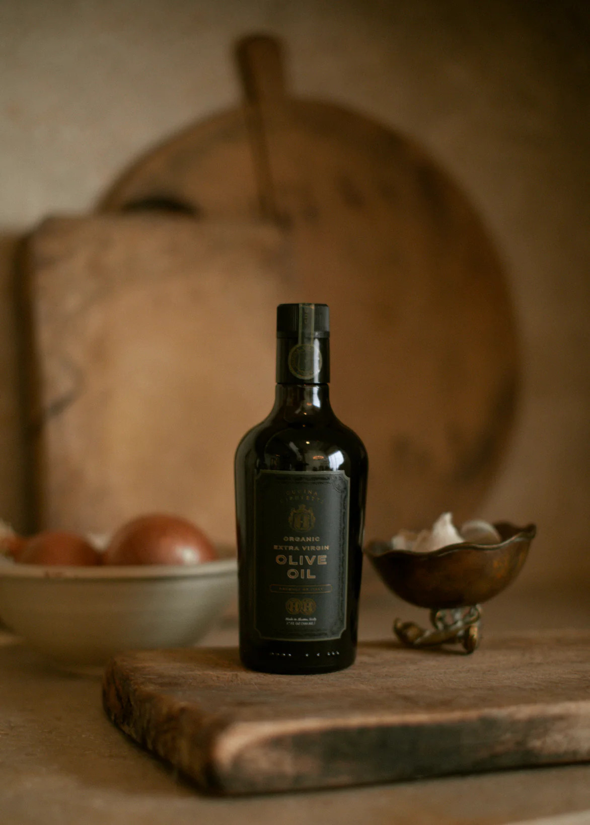 Organic Extra Virgin Olive Oil Bottle | Cucina Cipoletti