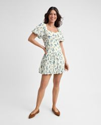 Girls Mommy And Me Floral Bubble Dress - blue | The Children's Place