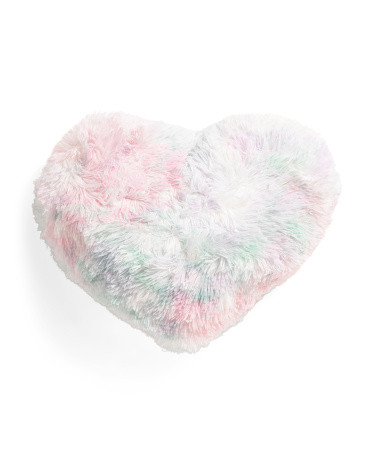 18in Addison Ross Rabbit Heart Shaped Pillow | TJ Maxx